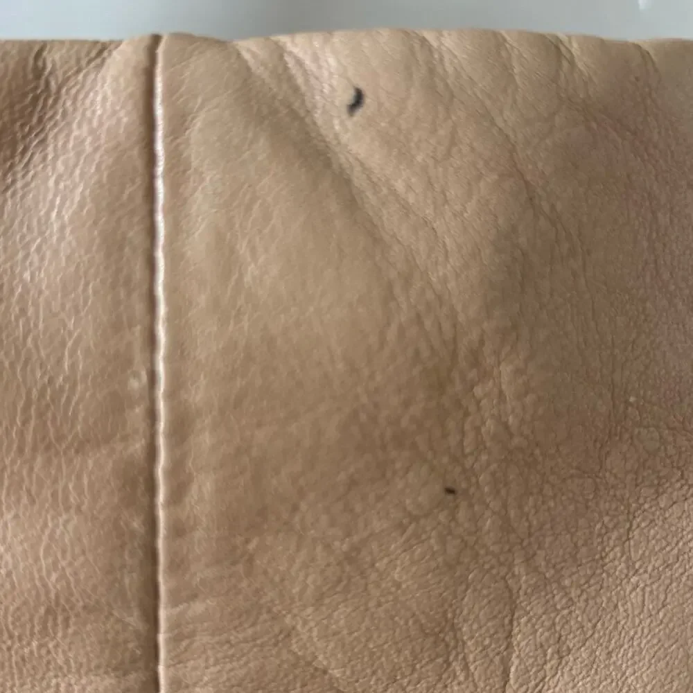 Coach Kristin Leather Light Khaki Tan Satchel Bag 14758